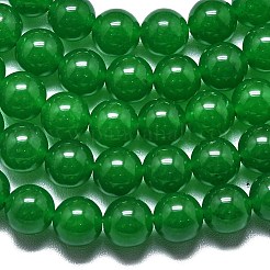 Натуральный Malaysia нефритовые бусы пряди&nbsp;G-L645-C01-12mm-17