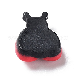 Кабошоны из непрозрачной смолы с милыми насекомыми&nbsp;RESI-Q217-01A