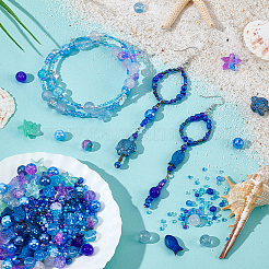 Стеклянные бусины GLAA-NB0001-85