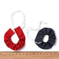 Мини-воротничок из ткани для пошива кукольной одежды DIY-F157-01