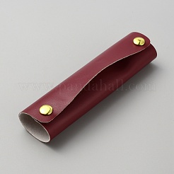 Enveloppement de poignée de bagage en cuir pu pour valises&nbsp;AJEW-WH0016-32C
