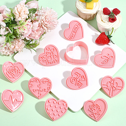 Valentinstag-Keksausstecher aus Kunststoff&nbsp;DIY-HY0003-56D