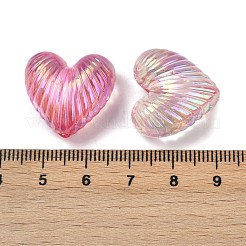 Уф-покрытие прозрачные акриловые бусины&nbsp;OACR-B031-29