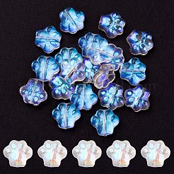 Прозрачные стеклянные бусины&nbsp;GGLA-YW0001-12