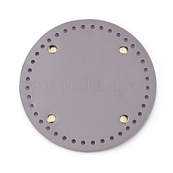 Fondo piatto rotondo in pelle pu&nbsp;FIND-WH0056-07I