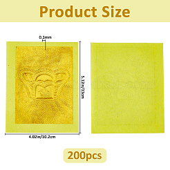 200 Stück chinesisches Barrenpapier&nbsp;DIY-FH0010-55