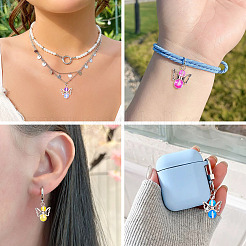 20шт прозрачные стеклянные подвески&nbsp;PALLOY-TAC0163