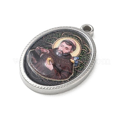 Ciondoli religiosi stampati in acciaio inossidabile 304&nbsp;STAS-G387-03P-08