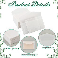 100 шт. пустых бумажных конвертов&nbsp;AJEW-CP0009-01