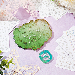 9 лист 9-х цветных лазерных серебряных наклеек для ногтей&nbsp;MRMJ-OC0003-63