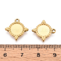 Оправы для подвесок из нержавеющей стали 304 в виде кабошонов&nbsp;STAS-T067-08G