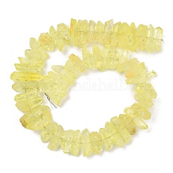 Натуральный хрустят кварц бисер пряди G-R012-B06-03