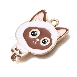 Pendentifs d'émail en alliage&nbsp;FIND-E047-02KCG-10
