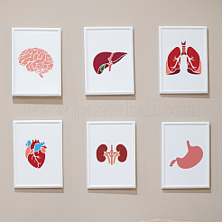 1 комплект трафаретов для рисования домашних животных DIY-MA0003-98A