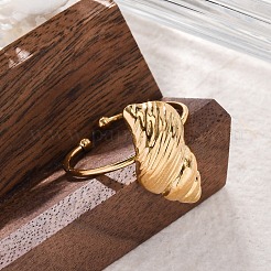 Кольца-манжеты из нержавеющей стали 304 для женщин&nbsp;RJEW-F175-01G-04