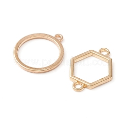 Подвески и звенья с открытой спиной из сплава PALLOY-YWC0002-01LG