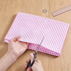 Tessuto di cotone a righe&nbsp;DIY-WH0671-390B