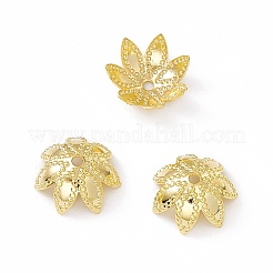 Латунные колпачки бисера KK-A172-10G