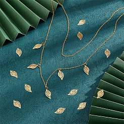 40шт стойка с покрытием 201 нержавеющая сталь филигранные подвески STAS-UN0049-89