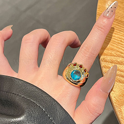 Fingerringe aus Legierung mit Strass&nbsp;FS-WG0032C-03