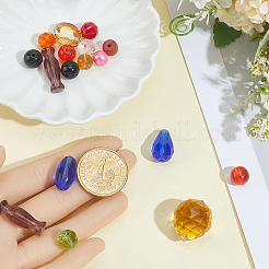 2 прядь стеклянных бусин&nbsp;GLAA-PA0001-27