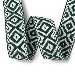 15 Yards 3 Farben Nylon Rhombus Jacquardband&nbsp;OCOR-WR0001-60