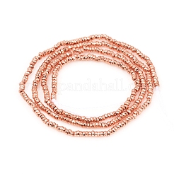 Гальванические немагнитная синтетический гематит бисер пряди G-F682-07