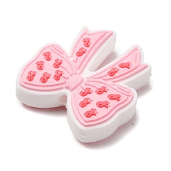 Perline in silicone a tema nastro della consapevolezza&nbsp;SL-CBAD2AE-01C-01