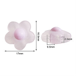 Прозрачные акриловые бусины&nbsp;FACR-CJ0001-03