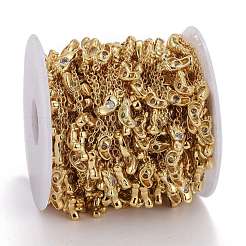 Catene portacavi in ottone fatte a mano&nbsp;CHC-I036-22G