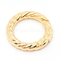 Anelli di chiusura a molla in lega di zinco&nbsp;PALLOY-WH0081-51A-03