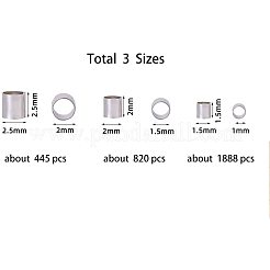 Зажимные бусины из латуни KK-PH0036-13