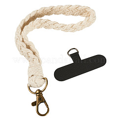 Плетеные хлопковые ремешки для мобильных телефонов&nbsp;AJEW-TAC0030-030A