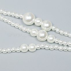 Пластиковые искусственные жемчужины круглые бусины талия живот длинные цепочки для женщин FS-WGCCA32-01