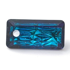 Подвески из тисненого стекла со стразами&nbsp;GLAA-J101-07A-001BB