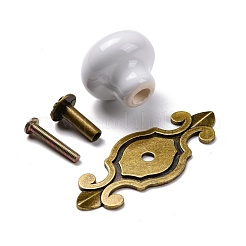 Круглые дверные ручки из фарфора FIND-Z004-18C