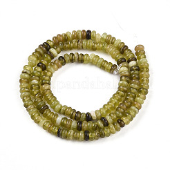 Натуральные нити бус из нефрита гетиан G-T140-80