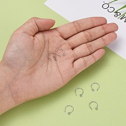 Серьги-крючки из стерлингового серебра с родиевым покрытием X-STER-N0001-028