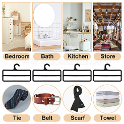 Пластиковая подвесная подставка для шелкового шарфа ODIS-WH0099-29D