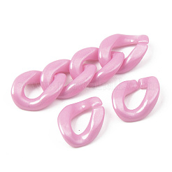 Opake Acryl Verknüpfung Ringe&nbsp;LS-OACR-S038-003A-02