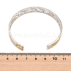 Bracelets manchettes en acier inoxydable 304 pour femmes&nbsp;SA-H001-06GP