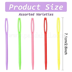 Plastica bambino maglia aghi per cucire maglieria punto croce&nbsp;TOOL-YW0001-78A