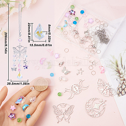 Kit fai da te per realizzare decorazioni pendenti in acciaio inossidabile&nbsp;DIY-SC0025-91