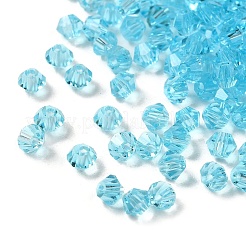 Abalorios de vidrio transparentes&nbsp;G22QS-13