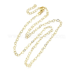 Ожерелья с цепочкой из меди NJEW-M108-33G