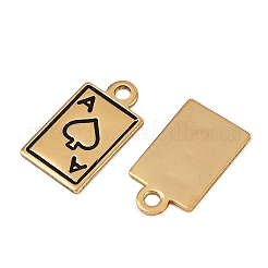 Подвески из нержавеющей стали 304 с эмалью&nbsp;STAS-L290-45G