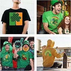 Набор наклеек с логотипом для теплопереносной пленки для домашних животных DIY-WH0230-068