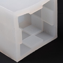 Luban замок головоломка свечи пищевые силиконовые Молды DIY-D071-11