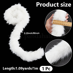 1м искусственный мех кролика рекс синель палка&nbsp;DIY-CY0001-94