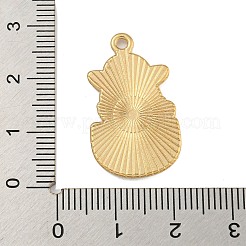 Эмалевые подвески из мультяшного сплава&nbsp;ENAM-H045-05G-02